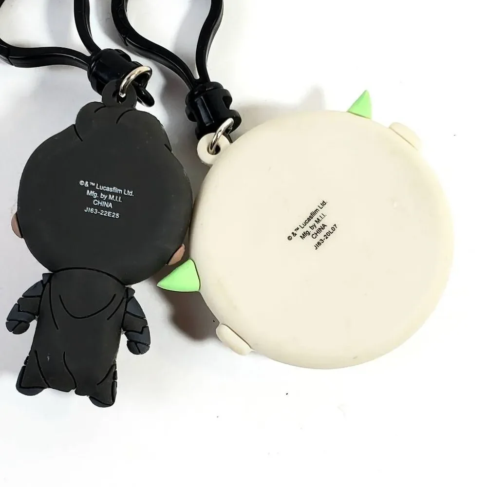 Star Wars 3-D Keychain Clips Toy Disney